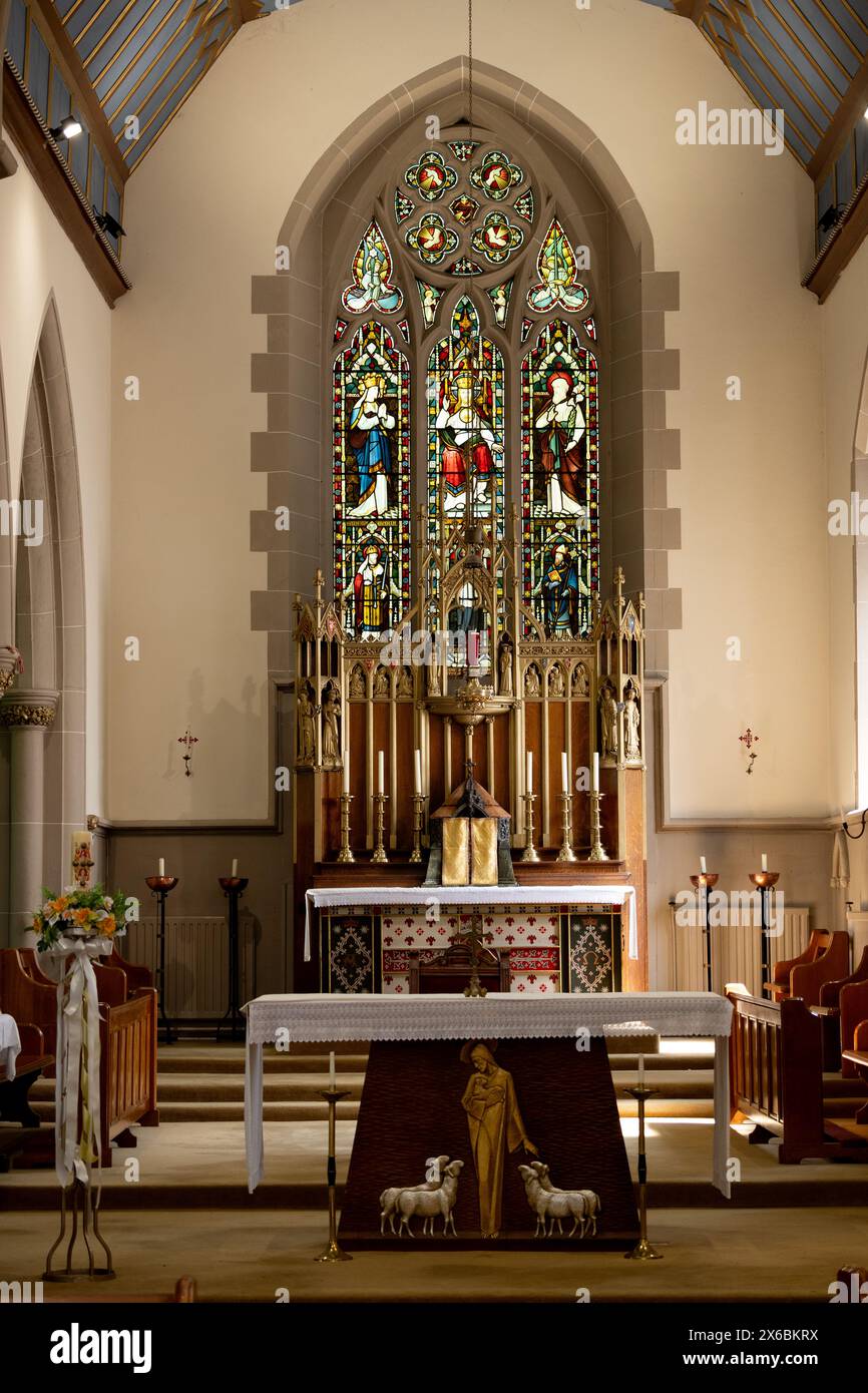 St. Joseph`s Catholic Church, Nechells, Birmingham, West Midlands, Großbritannien Stockfoto